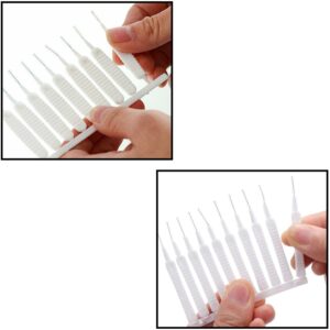 Shower Nozzle Cleaning Brush, Reusable Multifunctional Shower Head Anti-Clogging Small Brush Pack of 10 pcs