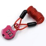 3 Digit Travel Combination Lock of ZINC Alloy, Small Safe Combination Padlock
