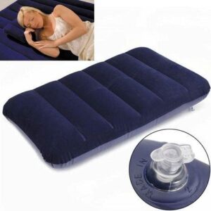 Velvet Air Pillow Cushion Sleeping Bag Backpacking Pillow Soft Comfortable Air Inflatable Travel Pillow