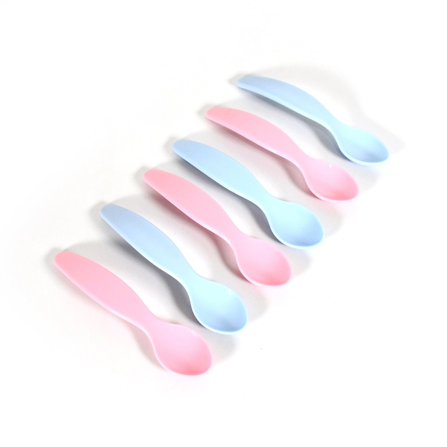Kids Cute Food Grade Foods Feeding Training Baby Spoon Set of 6 pcs