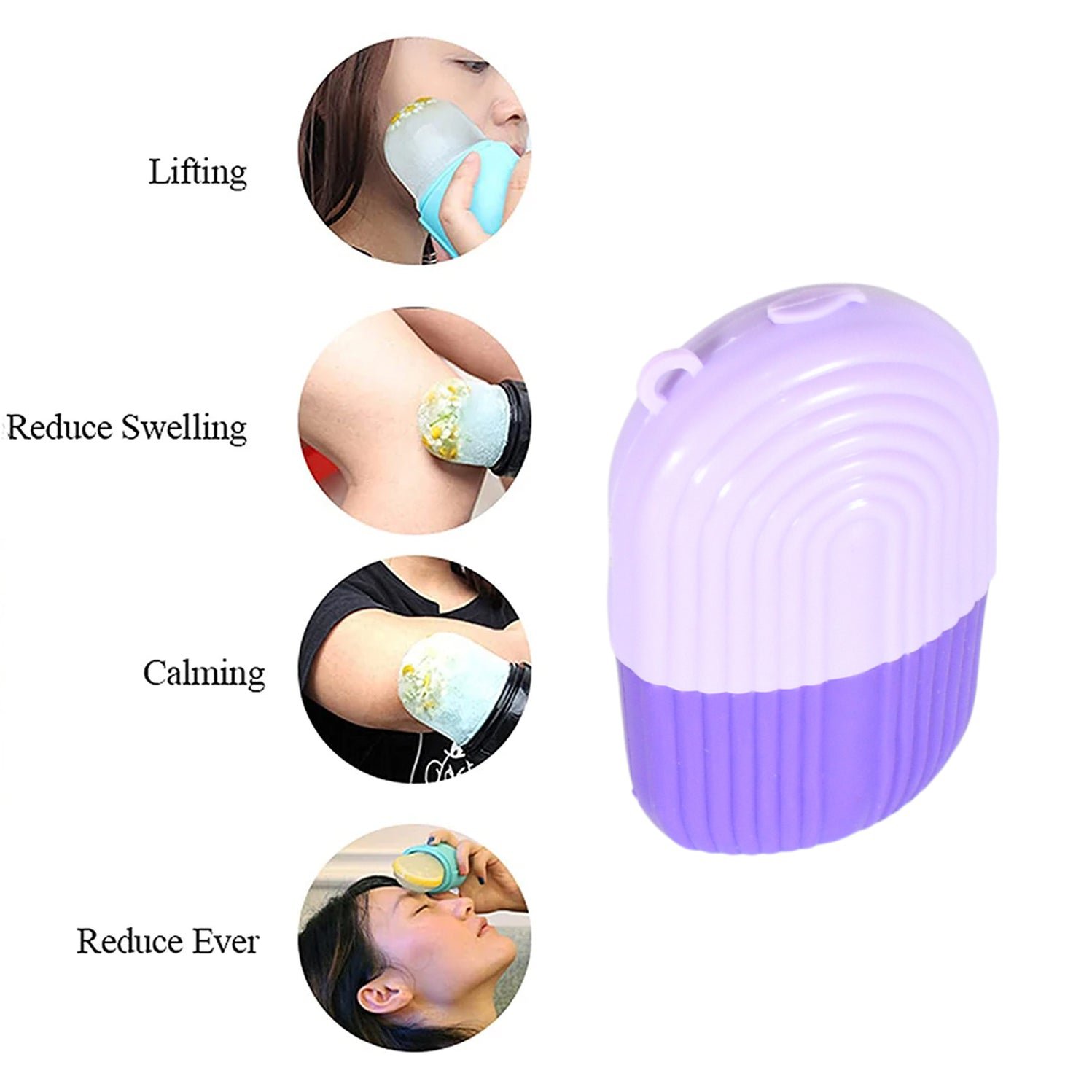 Beauty Ice Roller for Face Massager and Eye Reusable Face Rollers Facial Roller - Image 5