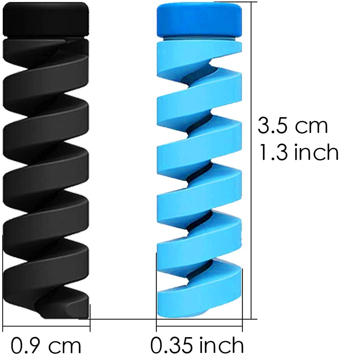 Spiral Charger Spring Cable Protector Pack of 4 - Image 5