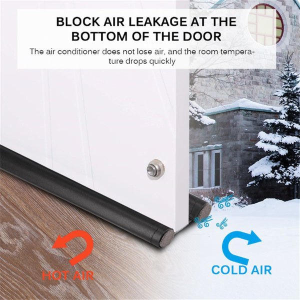 Twin Door Draft Stopper Protector For Windows and Doors Perfect for Home and Office - Image 7