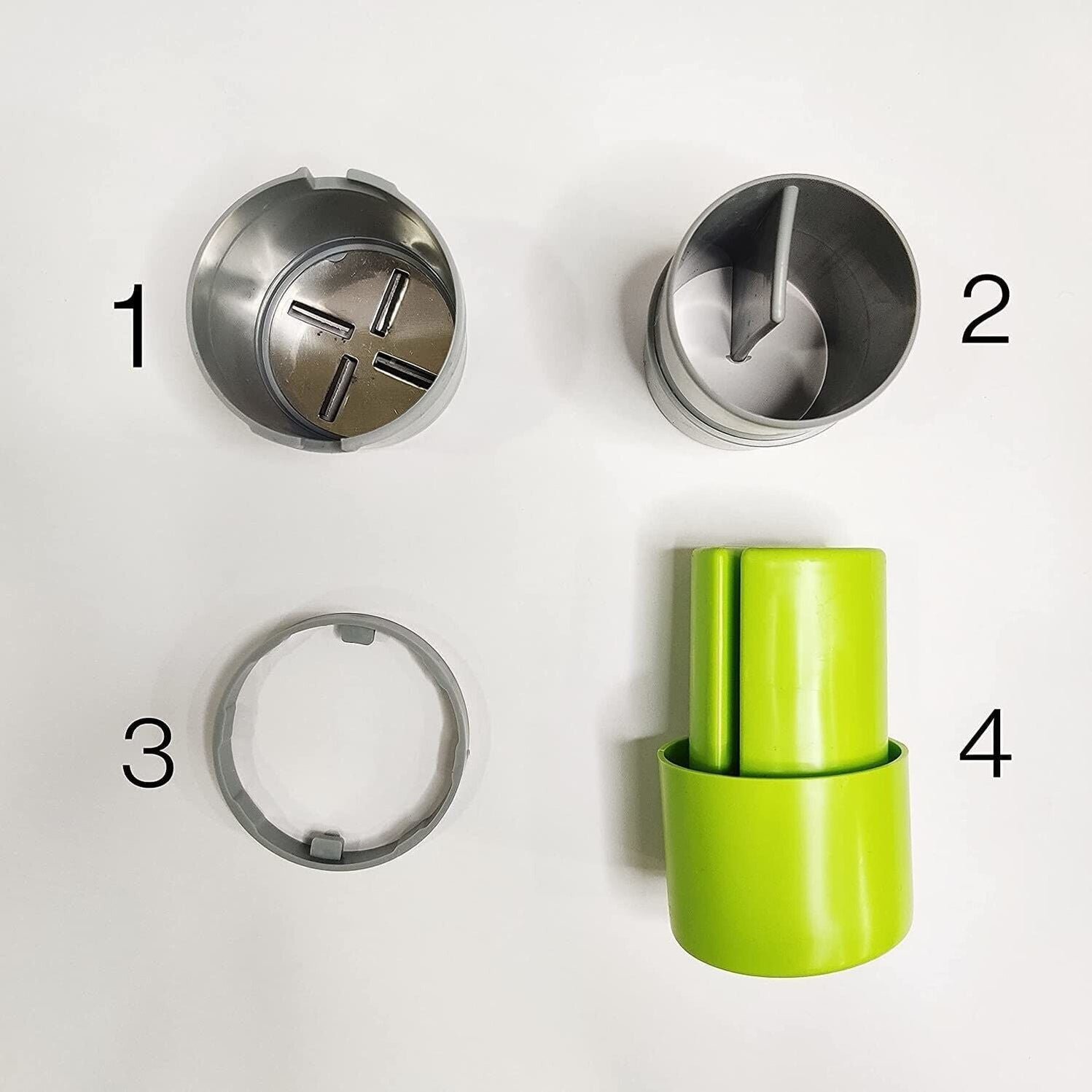 Effortless Slicing and Grinding with the Versatile Plastic Dry Fruit and Paper Mill Grinder Slicer - Image 2
