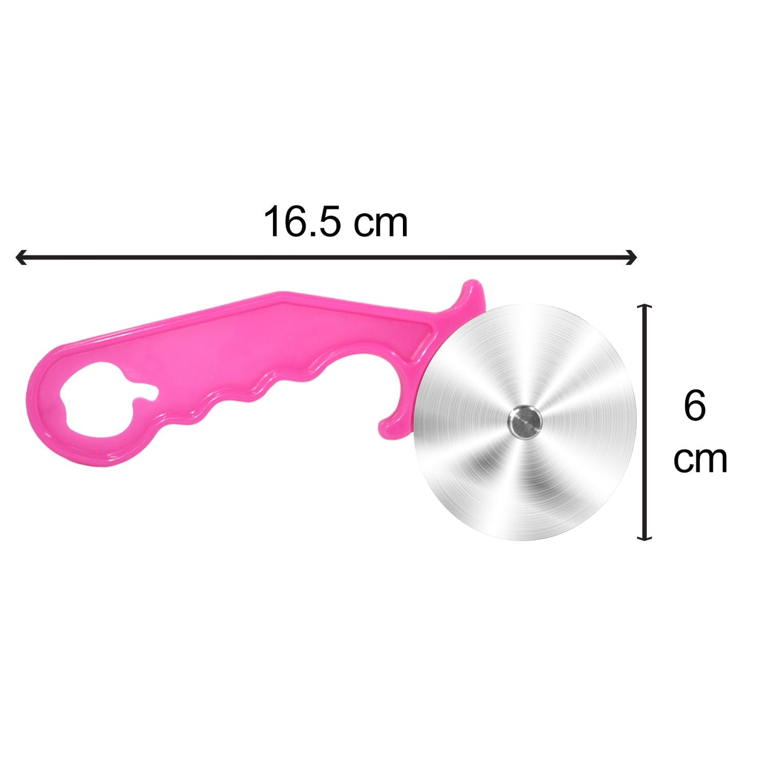 STAINLESS STEEL PIZZA, PASTRY, AND SANDWICH CUTTER - Image 2