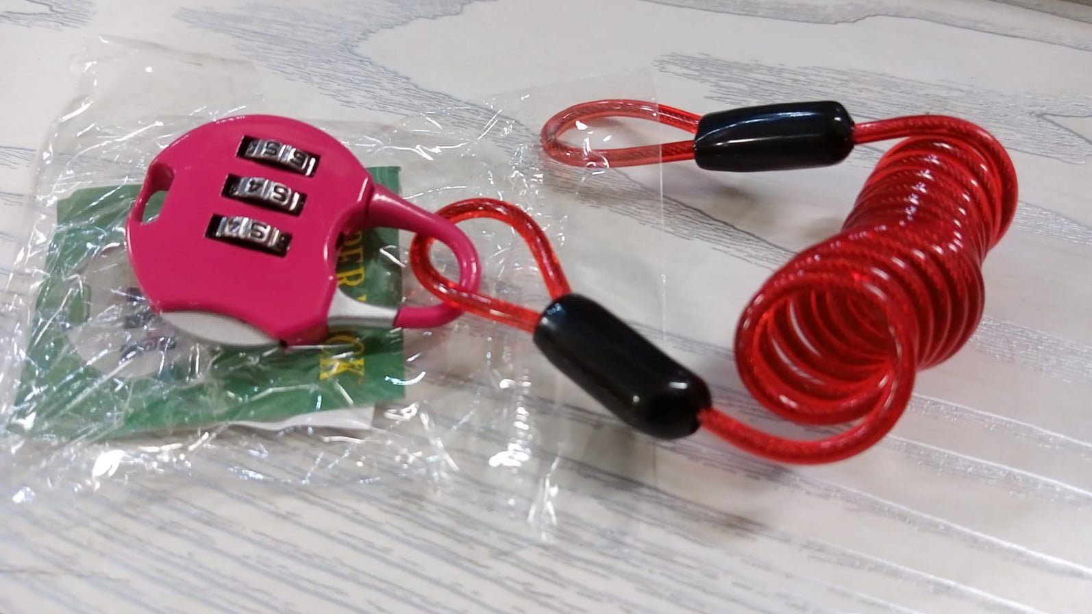 3 Digit Travel Combination Lock of ZINC Alloy, Small Safe Combination Padlock - Image 8