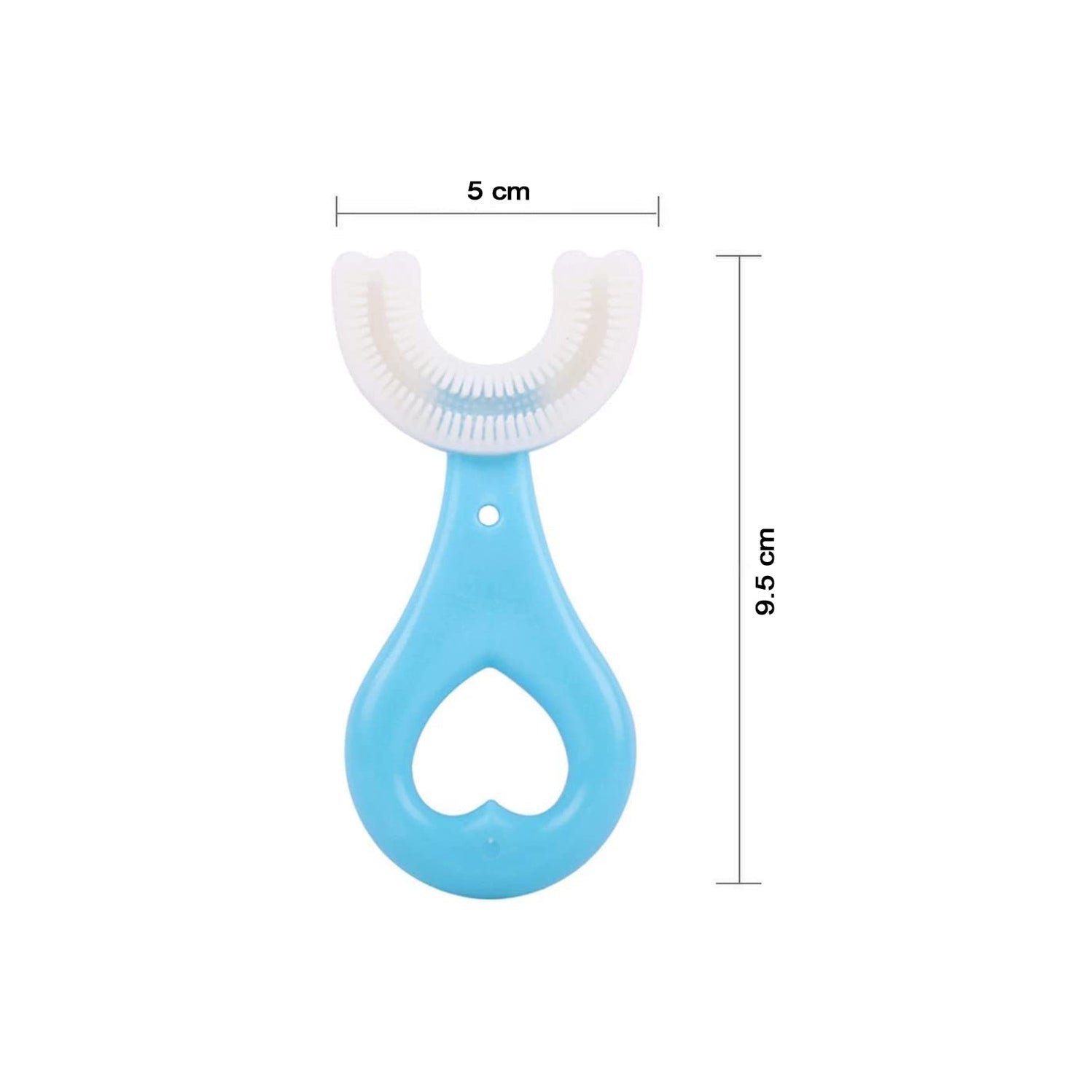 Kids U Shape Tooth Brush Light Weighted, Easy To Carry Pack of 1 - Image 8