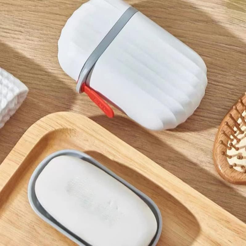 Stylish and Practical Soap Holder for Travel Soap Box with Secure Seal and Non Leak Design - Image 2