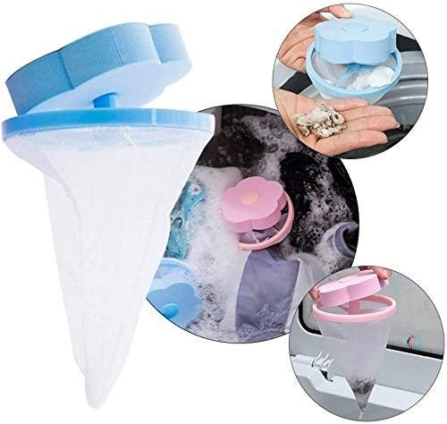 Washing Machine Lint Trap Reusable Washer Lint Catcher Hair Filter - Image 7