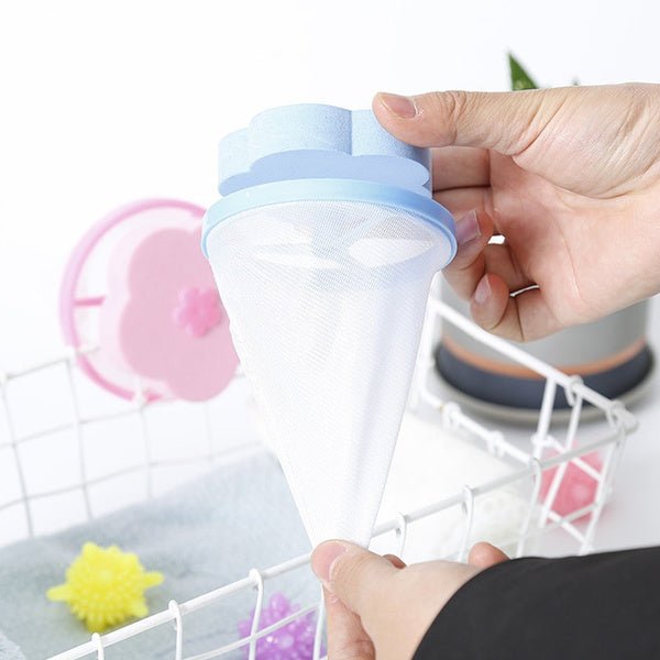 Washing Machine Lint Trap Reusable Washer Lint Catcher Hair Filter - Image 3