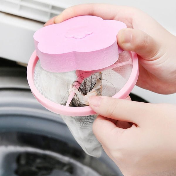 Washing Machine Lint Trap Reusable Washer Lint Catcher Hair Filter - Image 2