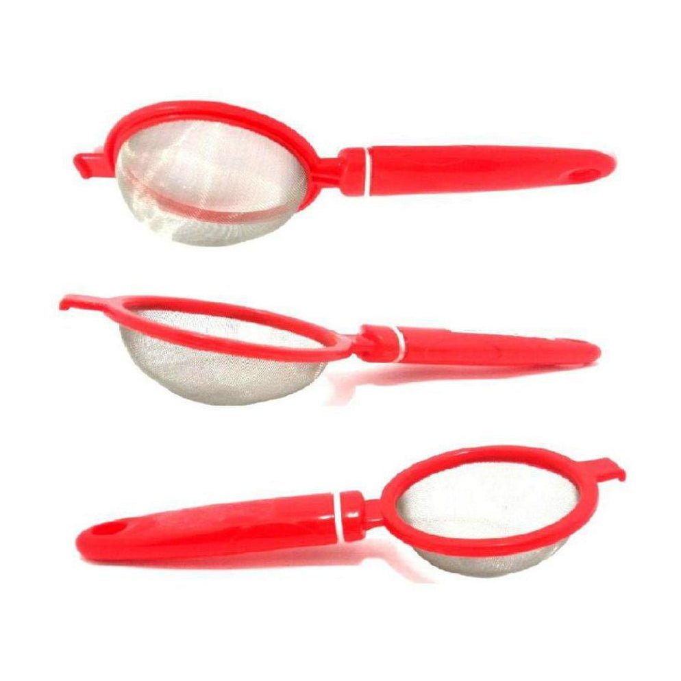 Plastic Tea Strainer Sieve Chai Chalni - Image 3