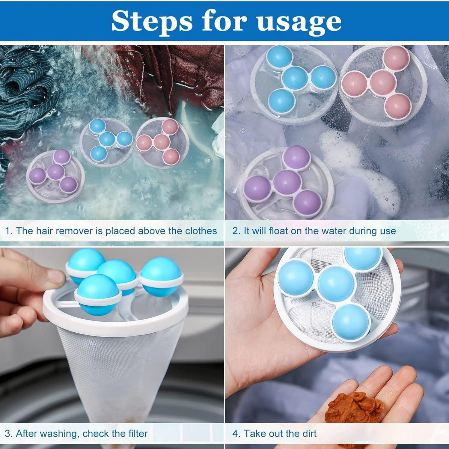 Reusable Lint Collector Washing Machine and Dryers - Image 2