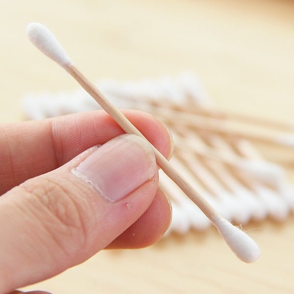 Eco Friendly Bamboo Wood Cotton Earbuds Pack of 20 pcs - Image 6