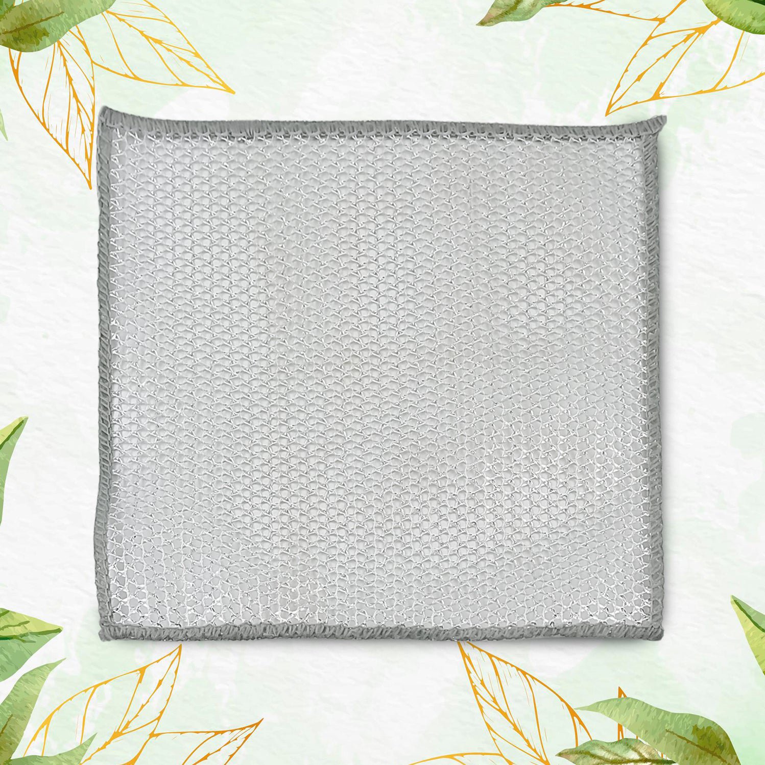 Single Sided Multipurpose Microfiber Cloths with Scrubber pack of 10 pcs - Image 4