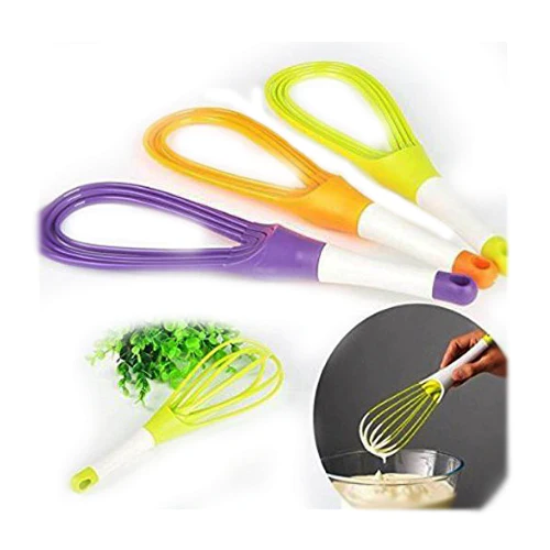 Plastic Balloon Whisk Mixer for Milk, Coffee, Eggs, and Juice