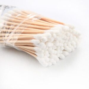 Eco Friendly Bamboo Wood Cotton Earbuds Pack of 20 pcs