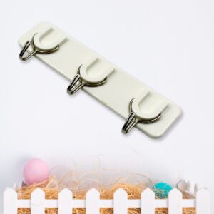 Multipurpose Self Adhesive Hooks for Walls 3 Hooks Per Set