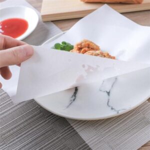 Oil Absorbing Sheets Cooking butter Paper Parchment Paper Pack of 50