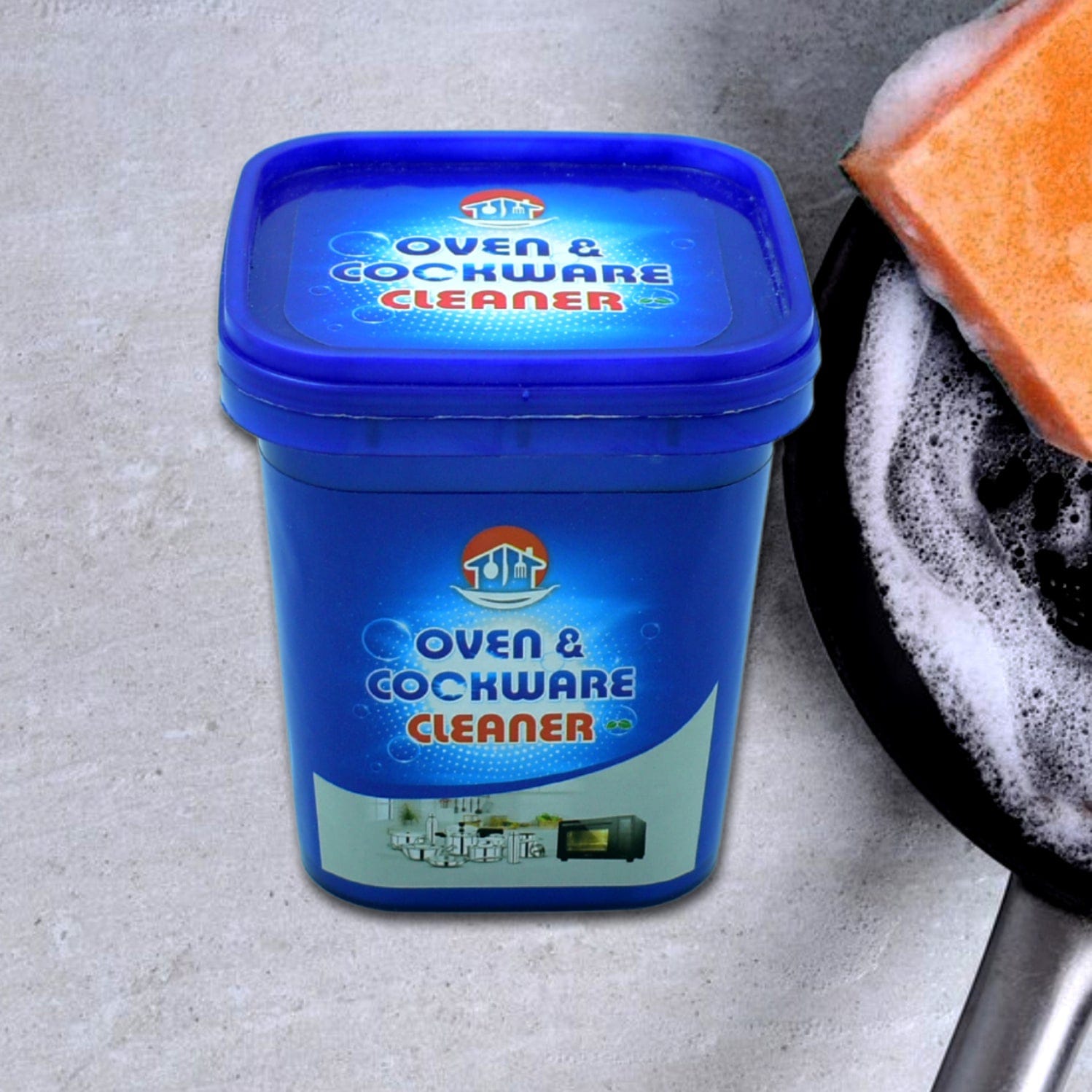 Oven And Cookware Cleaner Removes Stains from Ovens, Cookware, and Stainless Steel