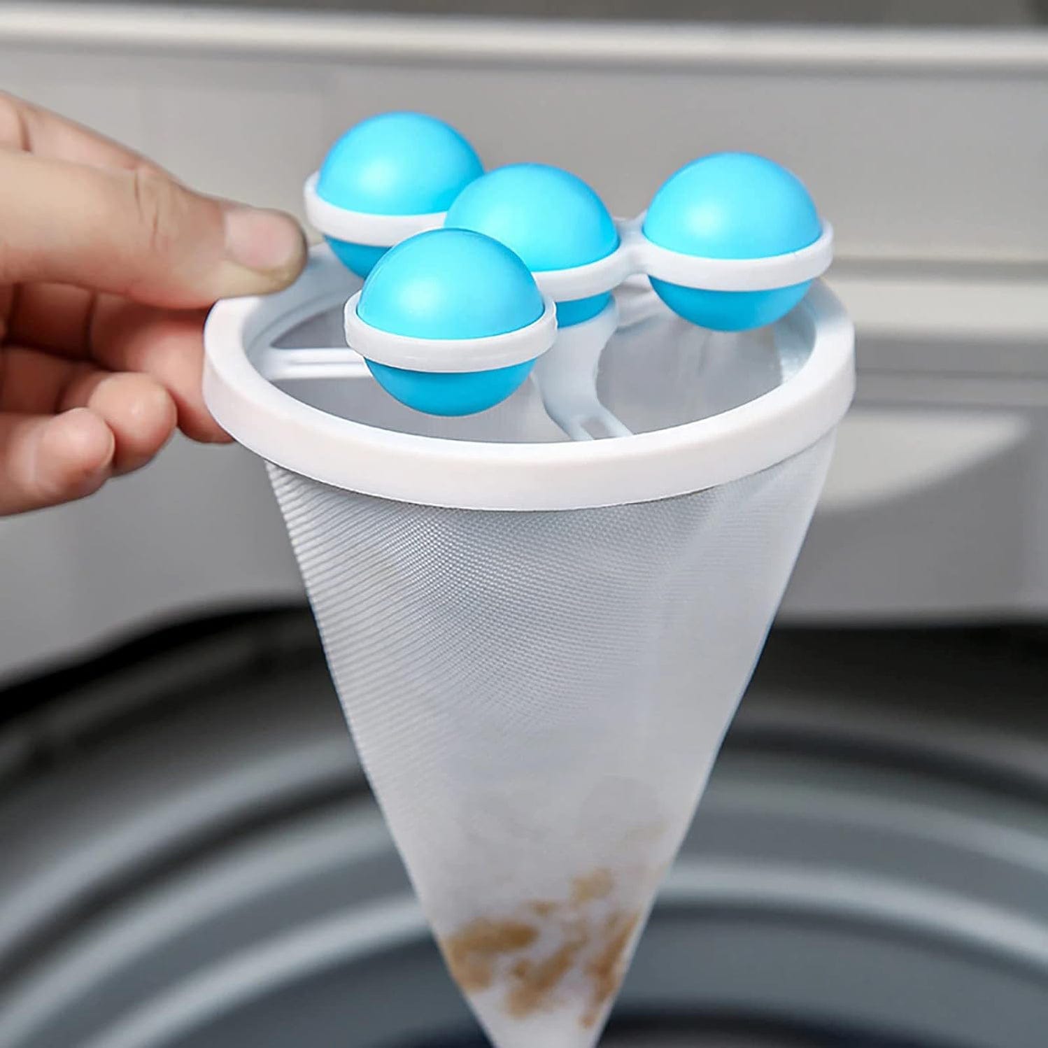 Reusable Lint Collector Washing Machine and Dryers