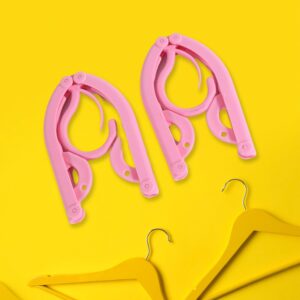 Travel Hangers Portable Folding Clothes Hangers Pack of 2