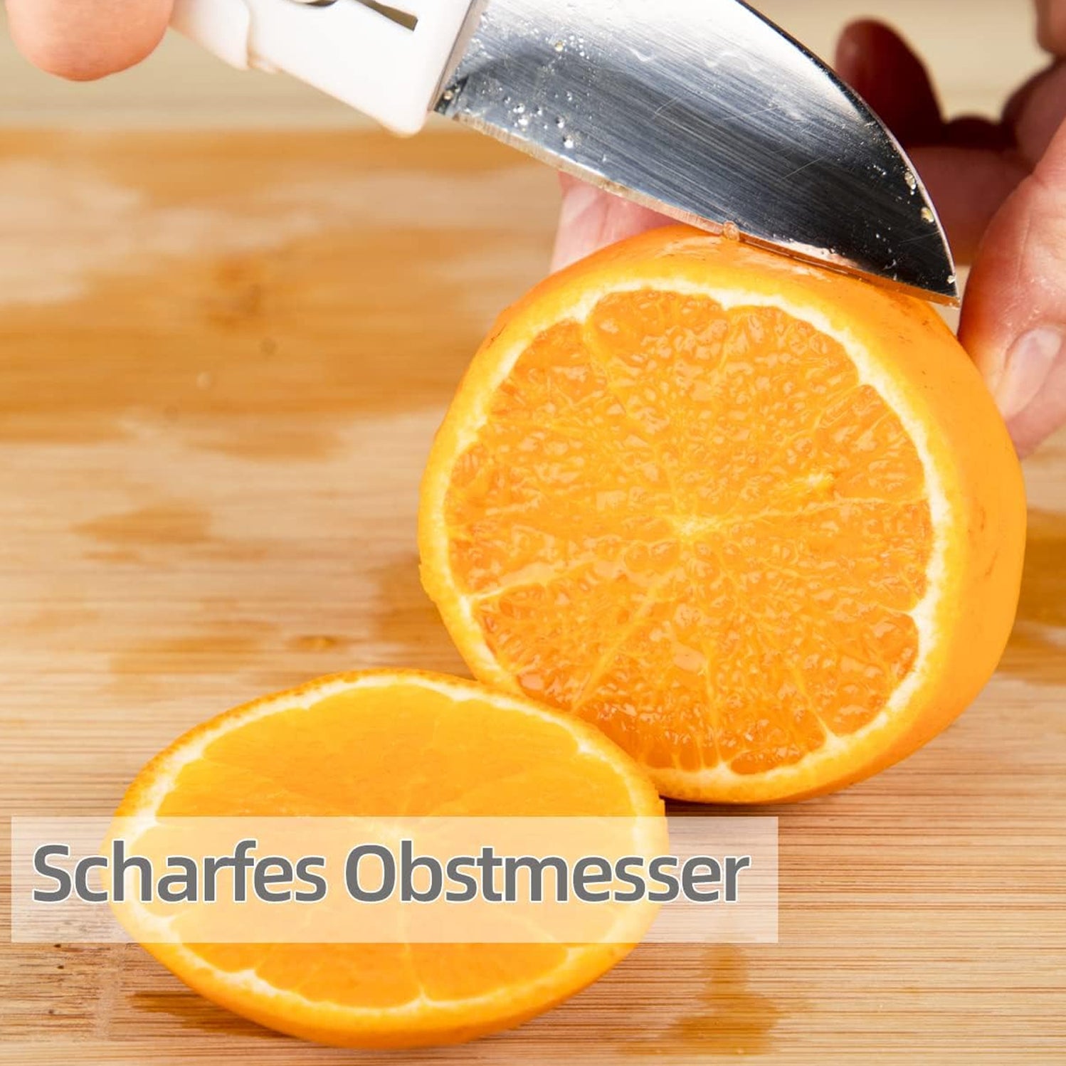 2 in 1 Stainless Steel Knife and Peeler with Protective Case - Image 2