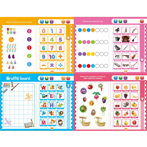 Intelligent Musical Learning Workbook Featuring Numbers and Letters - Image 2