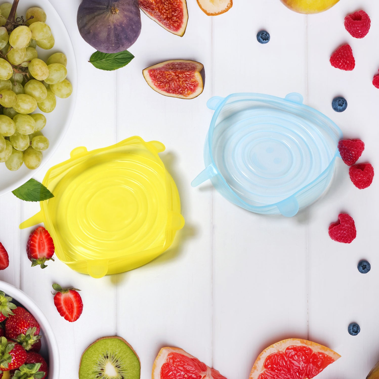 Silicone Stretchable cover lids for bowls - Image 3