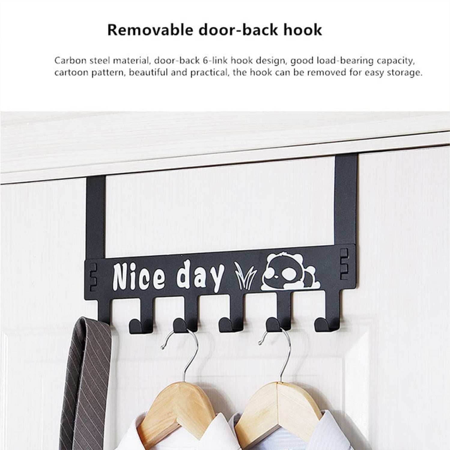 Premium Durable Nice Day Door Hook for Towels, Clothes, and Accessories - Image 4