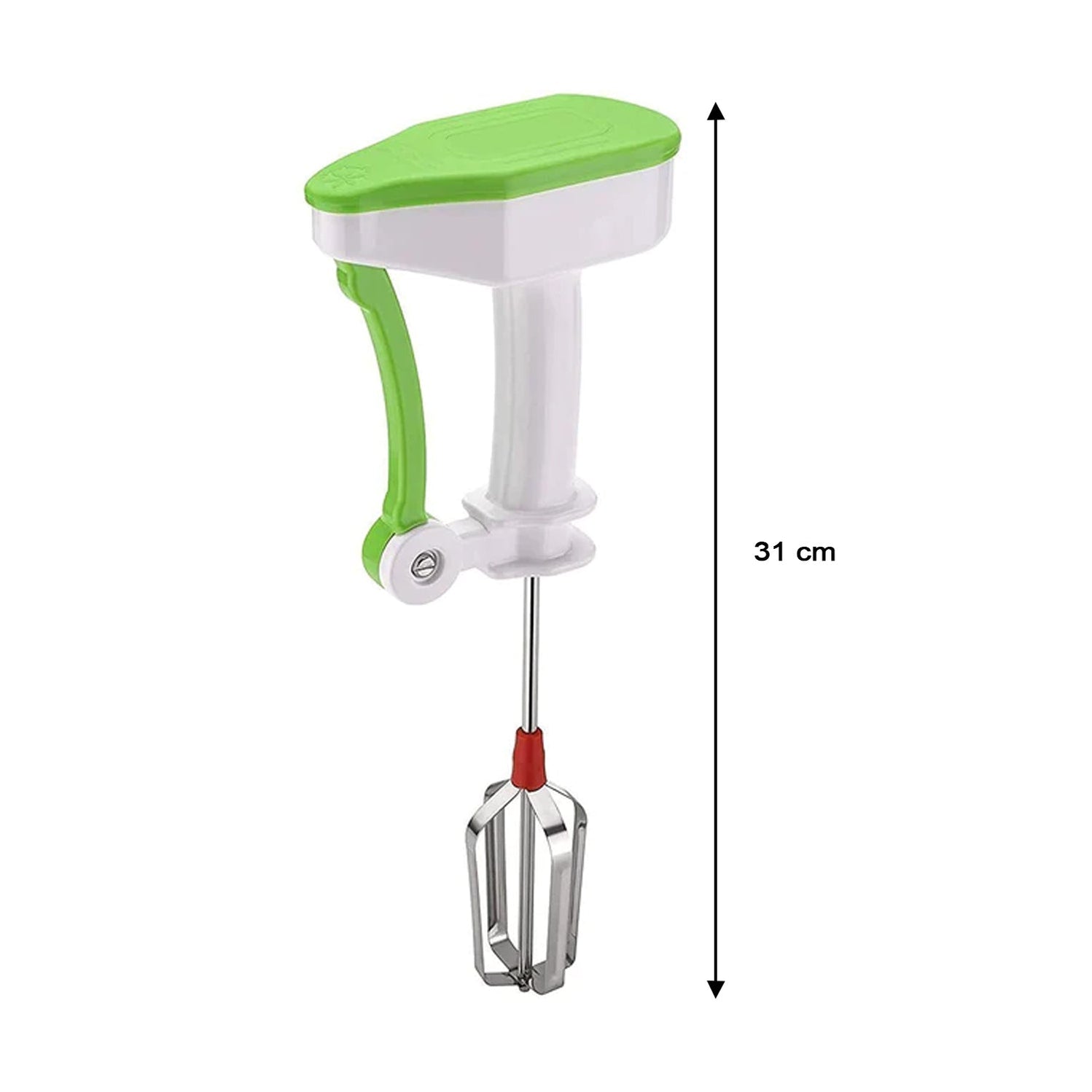 Elegant Power Free Manual Hand Blender with Stainless Steel Blades - Image 6