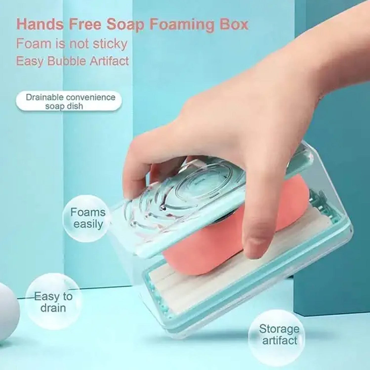 Massive 2 in 1 Portable Soap Dish & Dispenser - Image 4