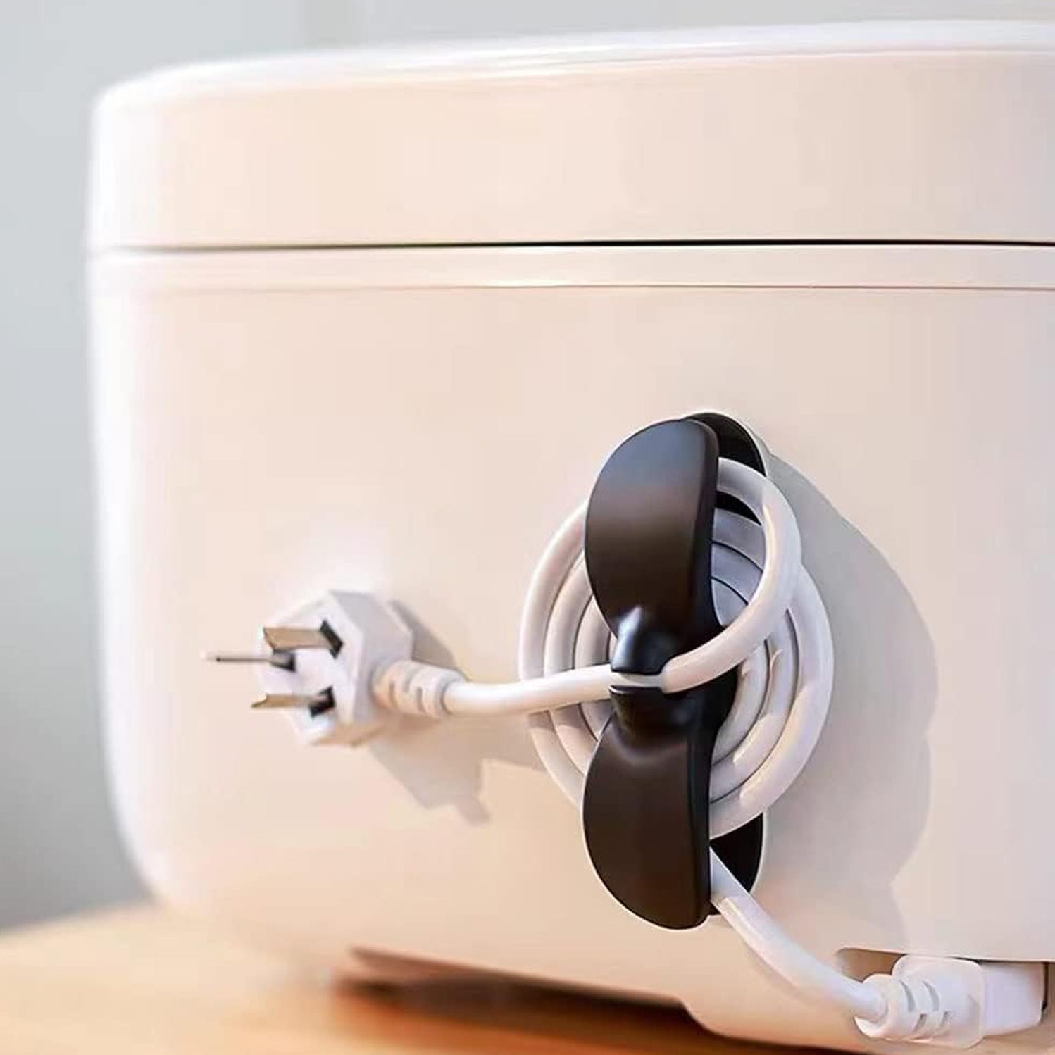 Self-Adhesive Power Plug and Cord Organizer - Image 3