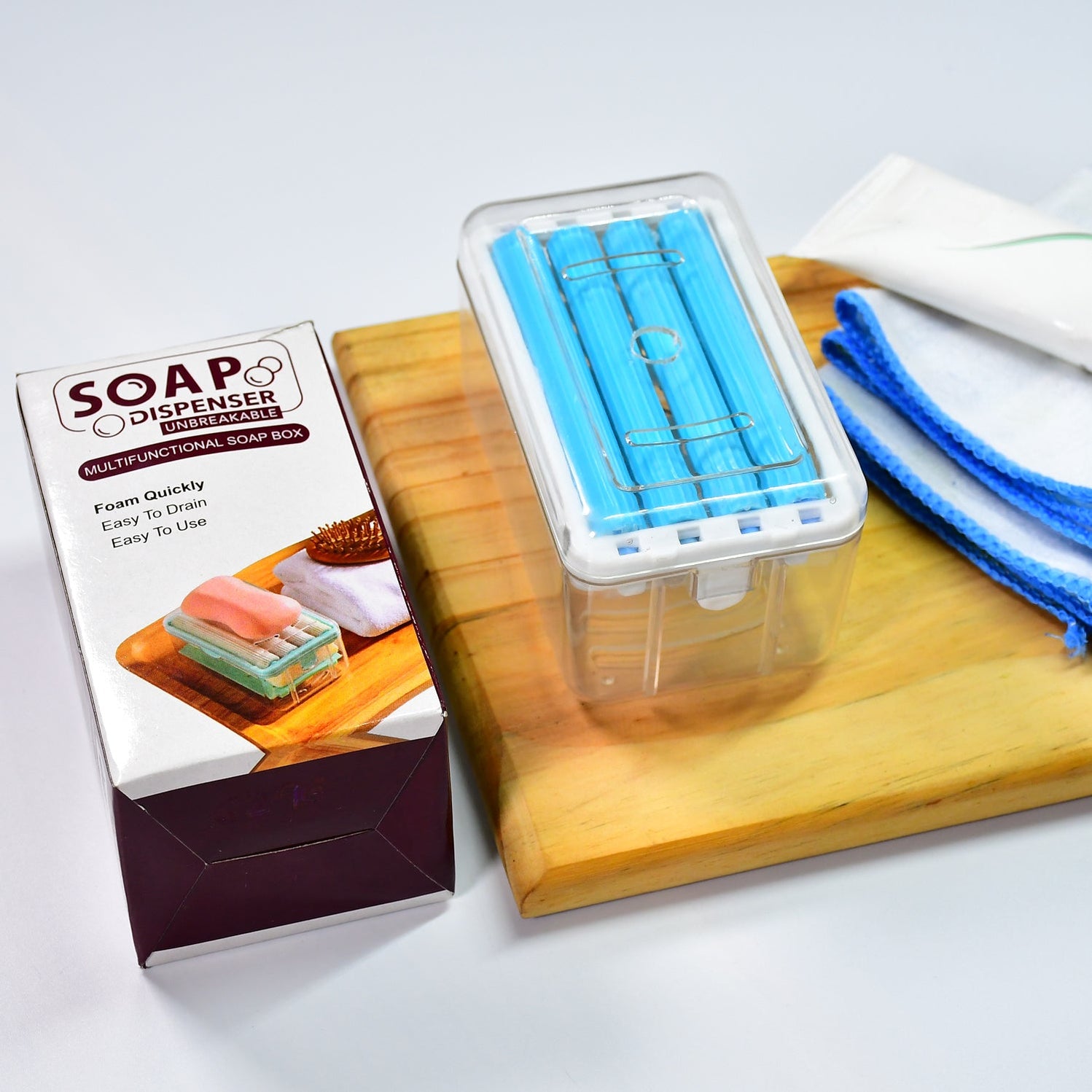 Massive 2 in 1 Portable Soap Dish & Dispenser - Image 5