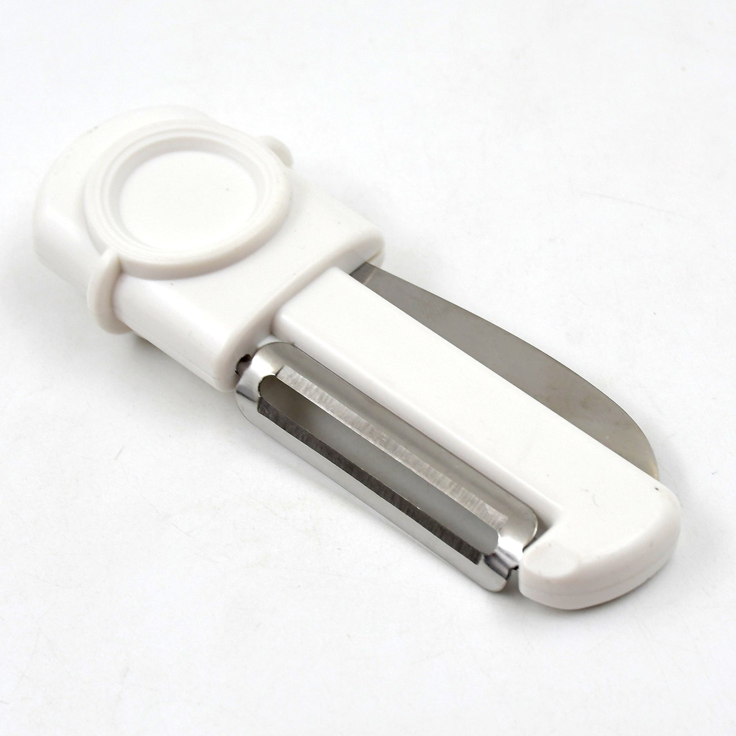 2 in 1 Stainless Steel Knife and Peeler with Protective Case - Image 5