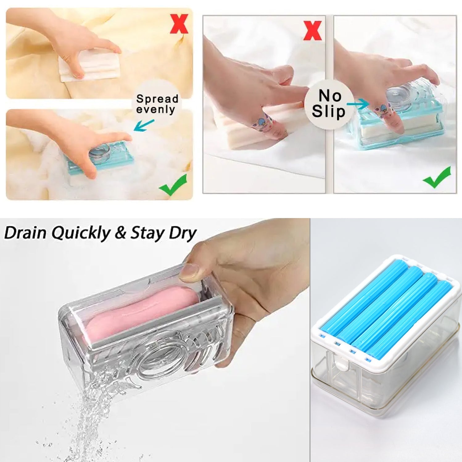 Massive 2 in 1 Portable Soap Dish & Dispenser - Image 9