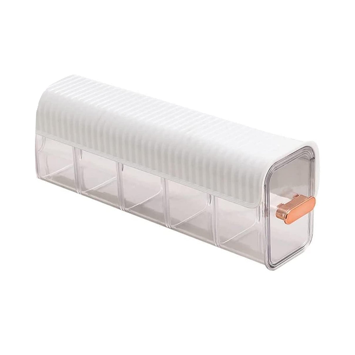 Quirk Drawer Underwear,socks Organizer Divider Wall Mount 5 Cell Drawer Boxs - Image 9