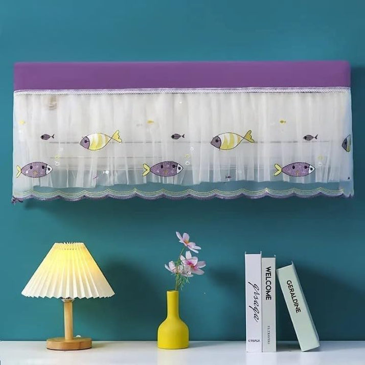 Stylish Indoor Air Conditioner Dust Cover Foldable and Washable - Image 5