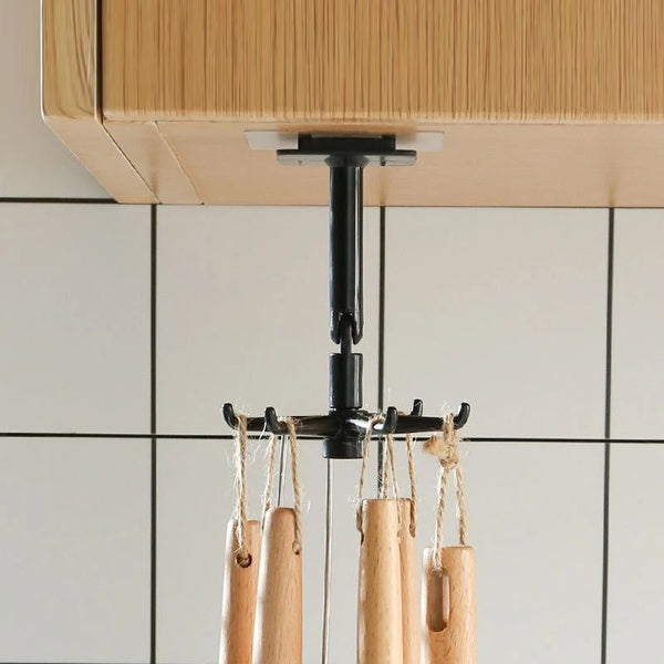 Smart Storage 360 degree Rotatable Hanging Hooks Pack of 2 - Image 5