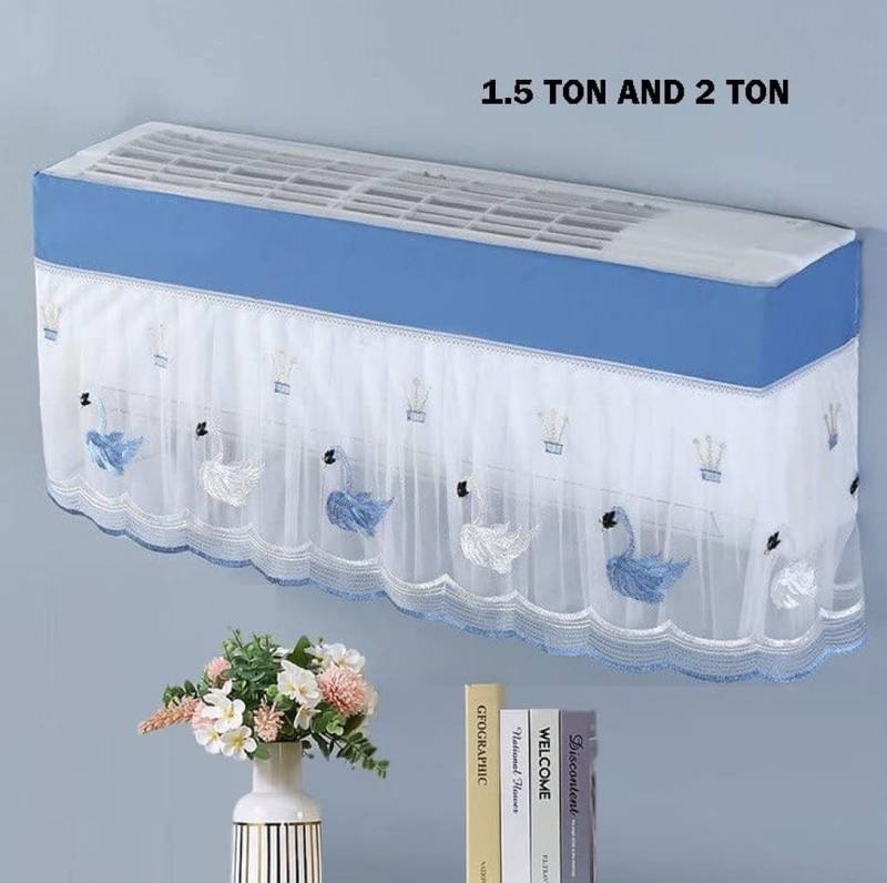 Stylish Indoor Air Conditioner Dust Cover Foldable and Washable - Image 12