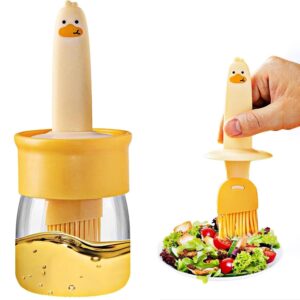 Oil Dispenser Bottle with Silicone Brush 1 Set