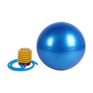 Durable Non-Slip Stability Gym Ball with Foot Pump for Full-Body Workouts