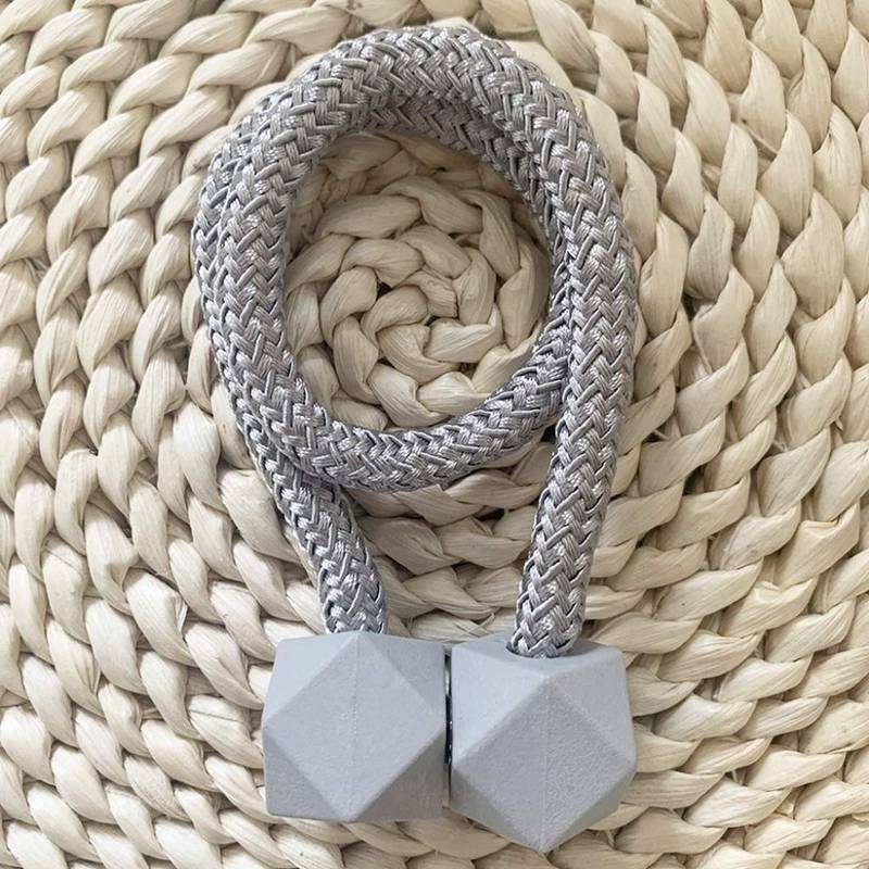Non Magnetic Curtain Tiebacks Decorative Design Pack of 2 pcs - Image 5