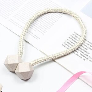 Non Magnetic Curtain Tiebacks Decorative Design Pack of 2 pcs