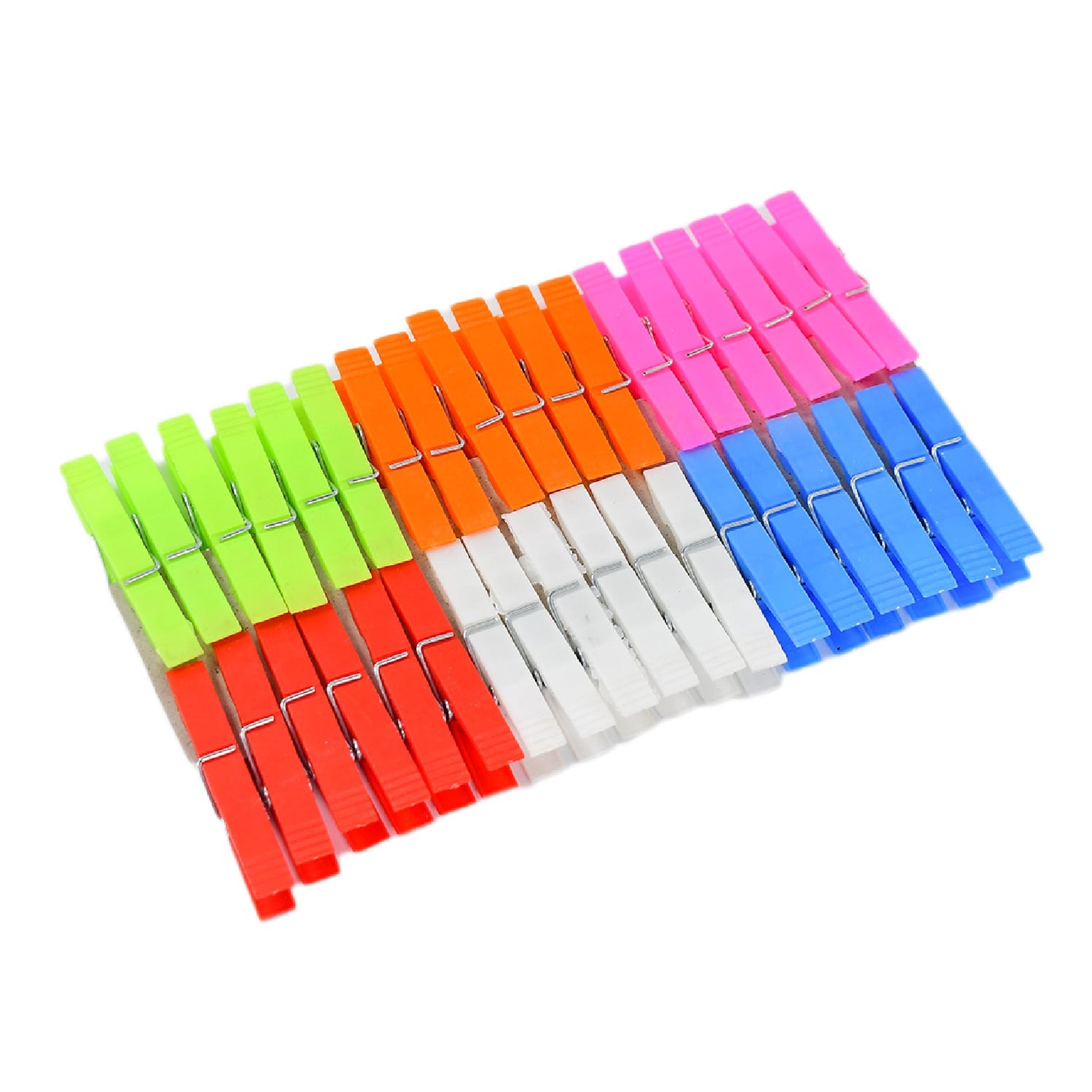 Stylish Multi-Purpose Plastic Clothes Clips for Drying Laundry Set of 144pcs
