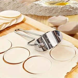 Easy and Fast Stainless Steel Puri cutter roller Machine
