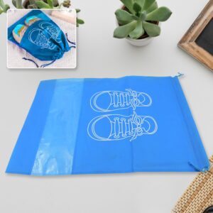 Charming Travel Shoe Bags with Waterproof Non Woven Fabric pack of 3 pcs
