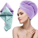Very Effective Quick Dry Microfiber Hair Wrap Towel Cap