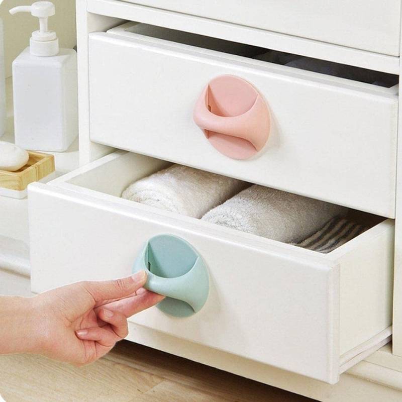 Self Adhesive Door Handle and Hook Stickers for Home Improvement pack of 4pcs - Image 5