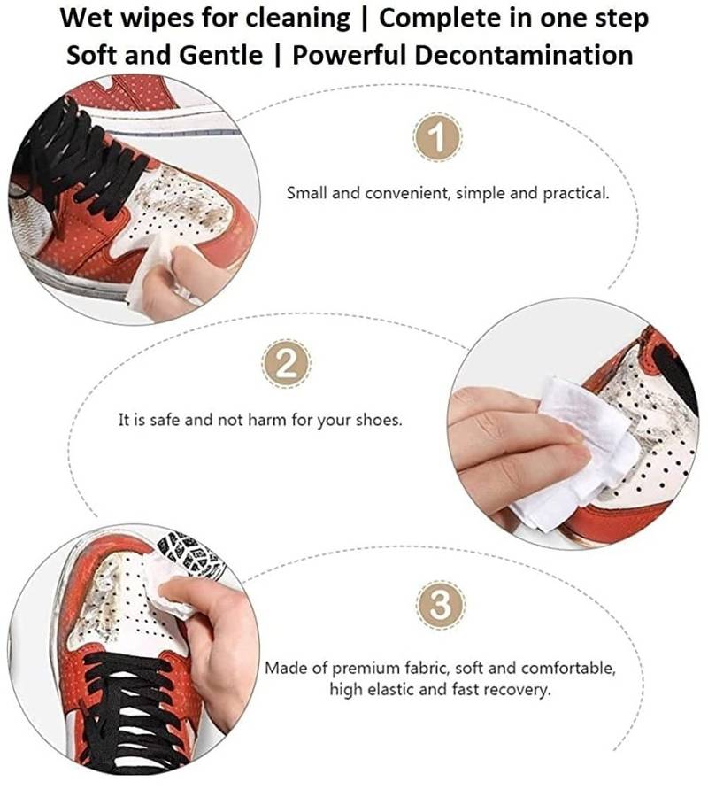 Shoe Cleaning Wipes 80 Wipes - Image 4